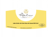 Lobe de Foie Gras Canard Entier, cuit façon Atelier 