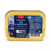 Filets de sardines à l'algue Wakame et à l'huile d'olive Vierge extra