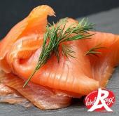 Saumon fumé d'Ecosse Confit à Froid "Label Rouge", Coupe Traditionnelle