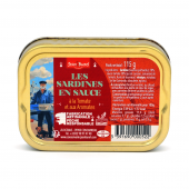 Sardines en sauce à la tomate et aux aromates