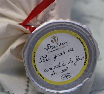 Foie gras entier de canard mi-cuit à la fleur de Sel et Coteau du Layon 60g