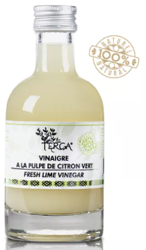 vinaigre à la pulpe de citron vert