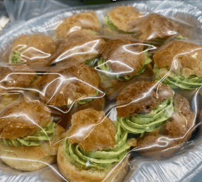 Assiette de chouquettes d'Escargots 