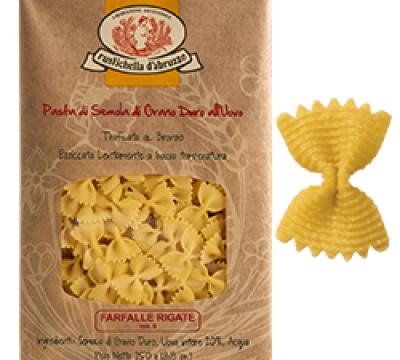 Farfalle Rigate (aux oeufs)