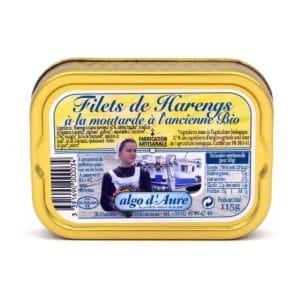 Filets de Harengs à la moutarde à l'ancienne Bio