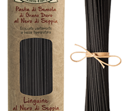 Linguine al Nero di sepia